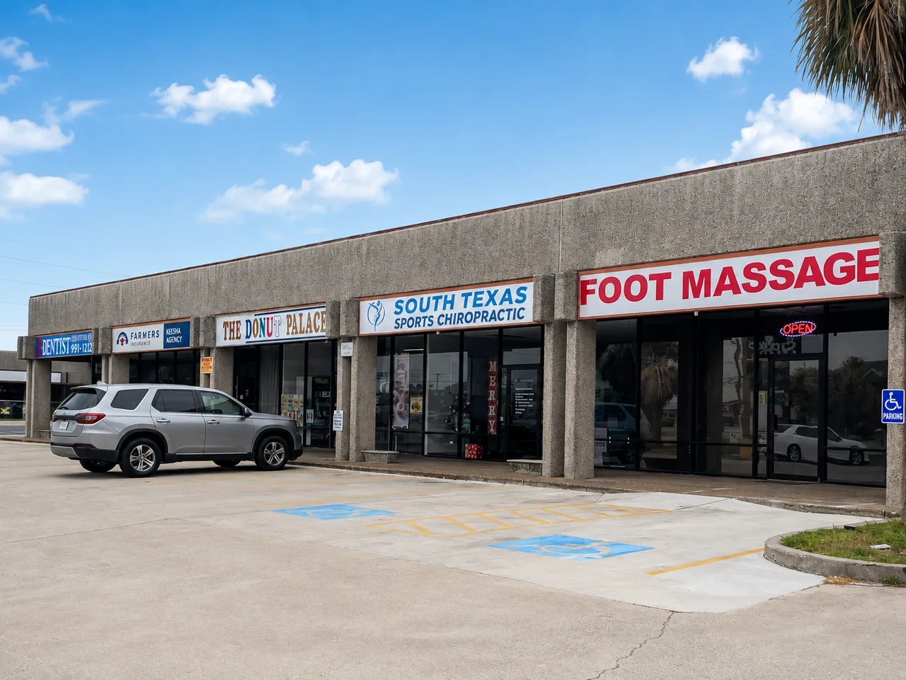 Storefront of 2033 Foot Massage in Corpus Christi TX on Airline Rd