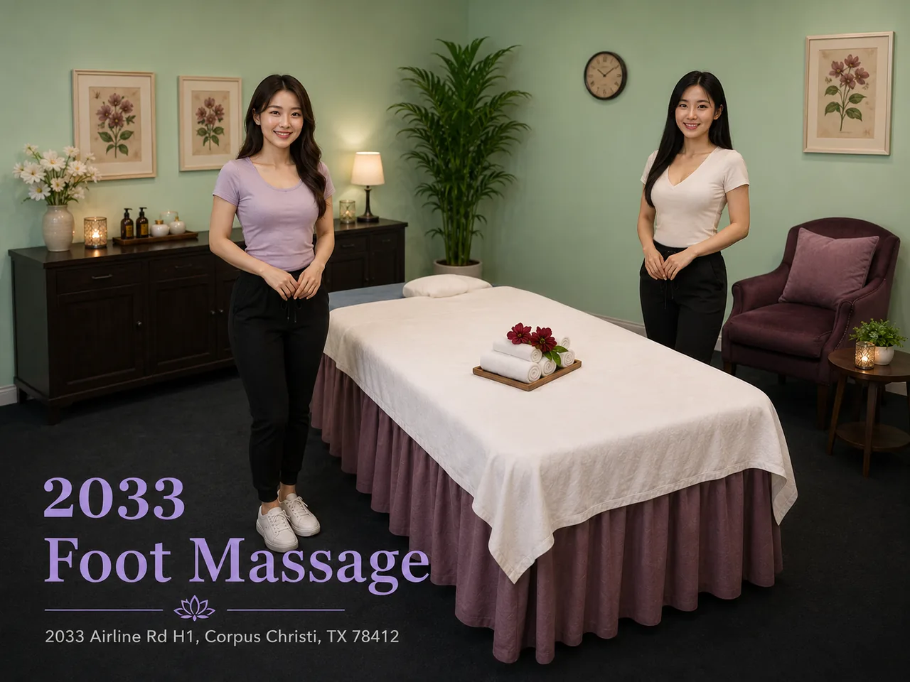 2033 Foot Massage, a massage spa serving Lamar Park TX