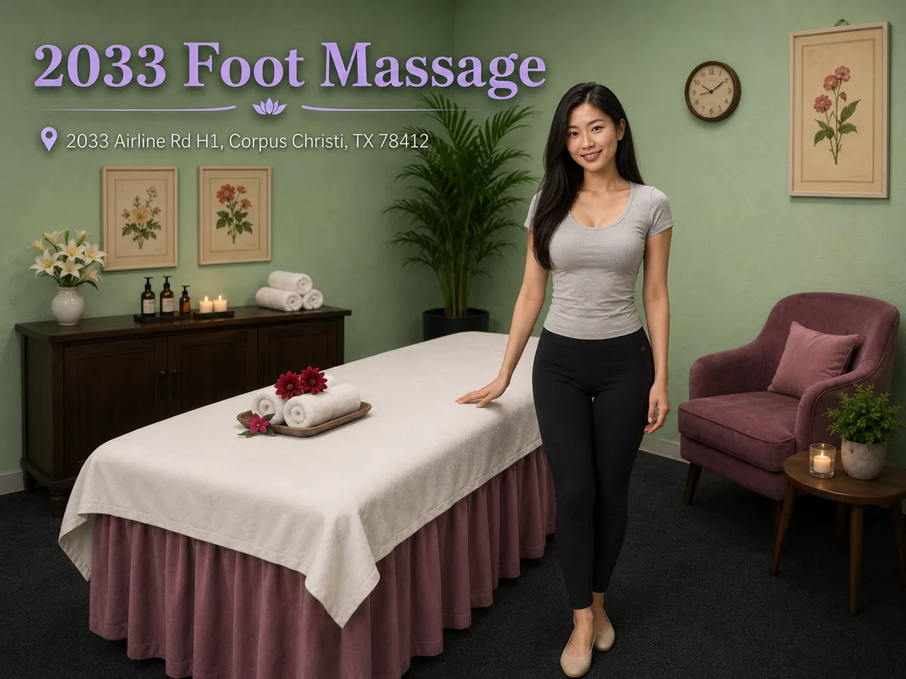 2033 Foot Massage, a massage spa serving North Beach TX